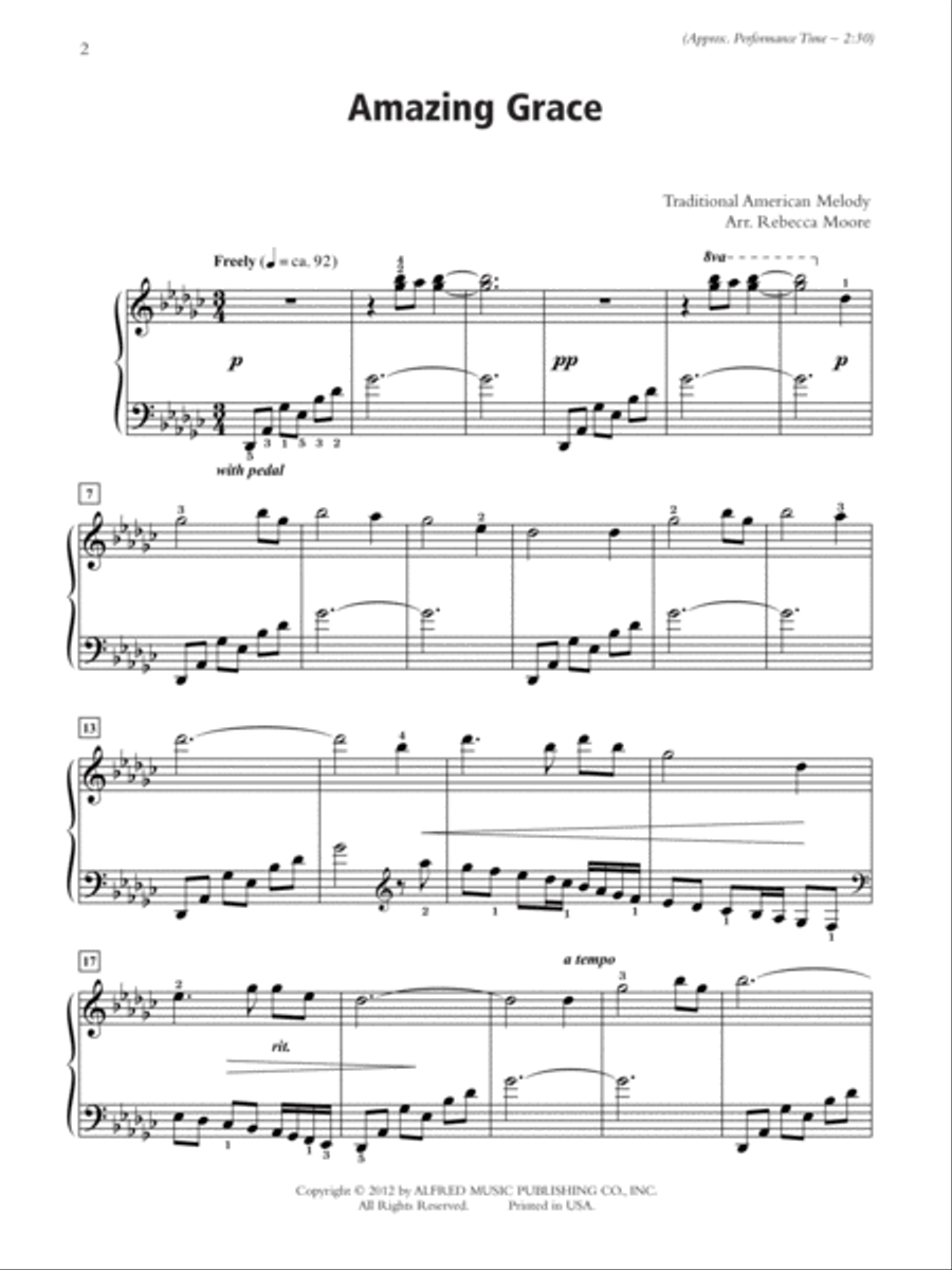 Our Great God Piano Solo scores gallery preview page 2