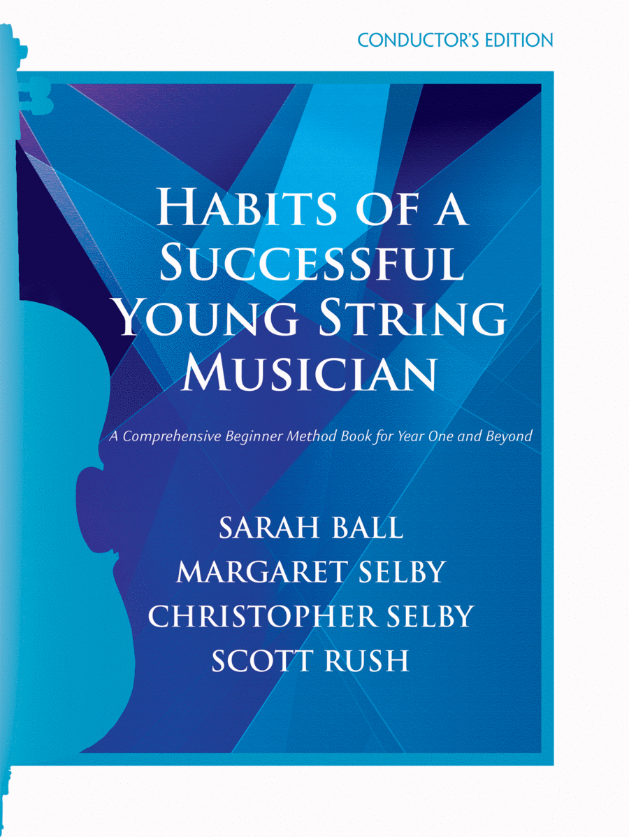 Book cover for Habits of a Successful Young String Musician (Book 1) - Conductor's Edition