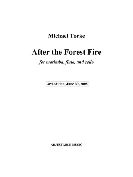 After the Forest Fire (score and parts)