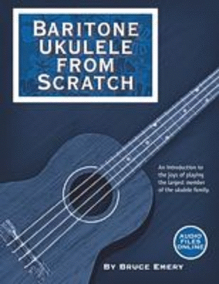 Book cover for Baritone Ukulele from Scratch