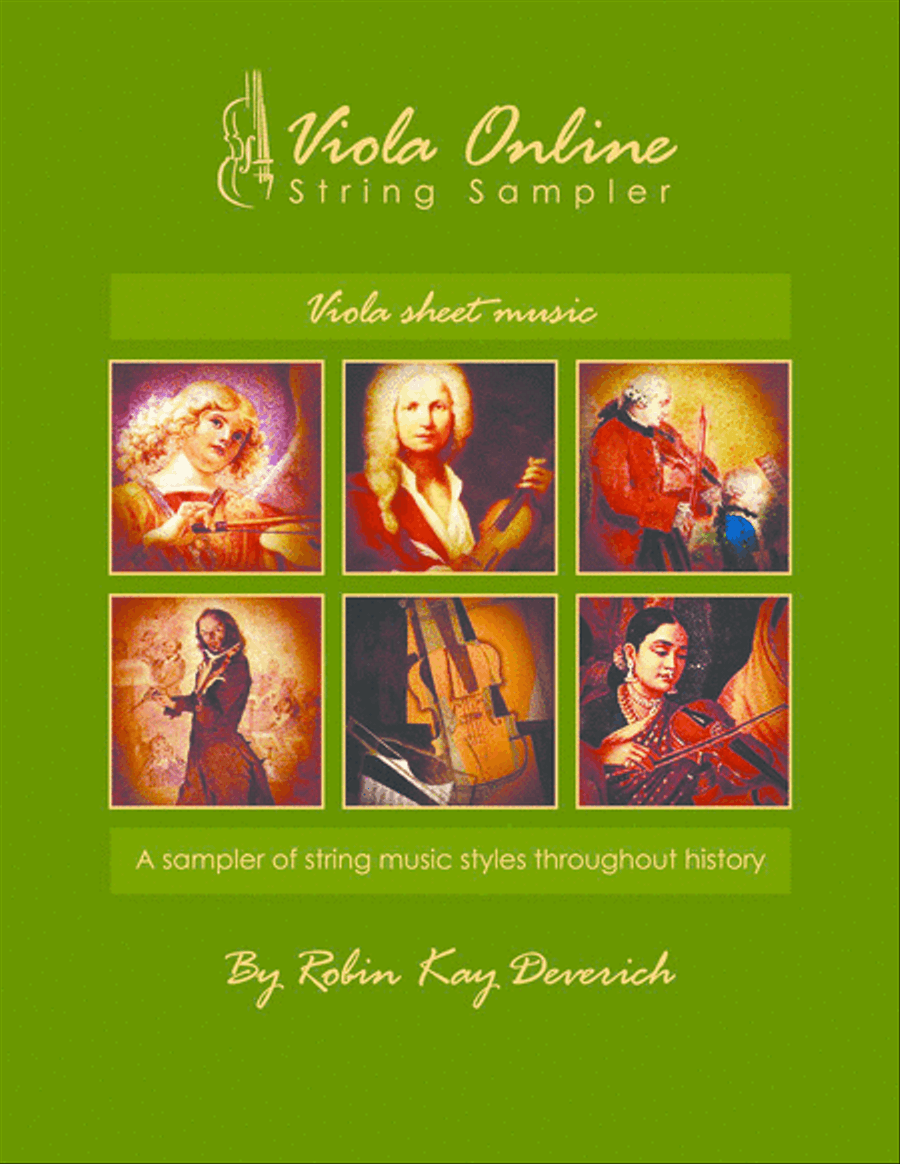 Viola String Sampler Sheet Music Viola Solo scores gallery preview page 1