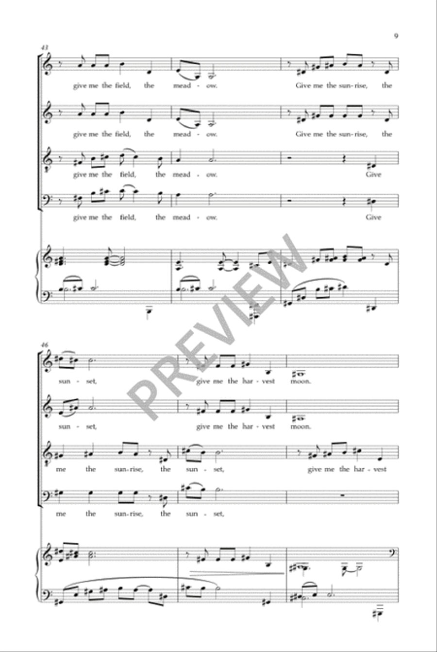 Sunrise 4-Part scores gallery preview page 10