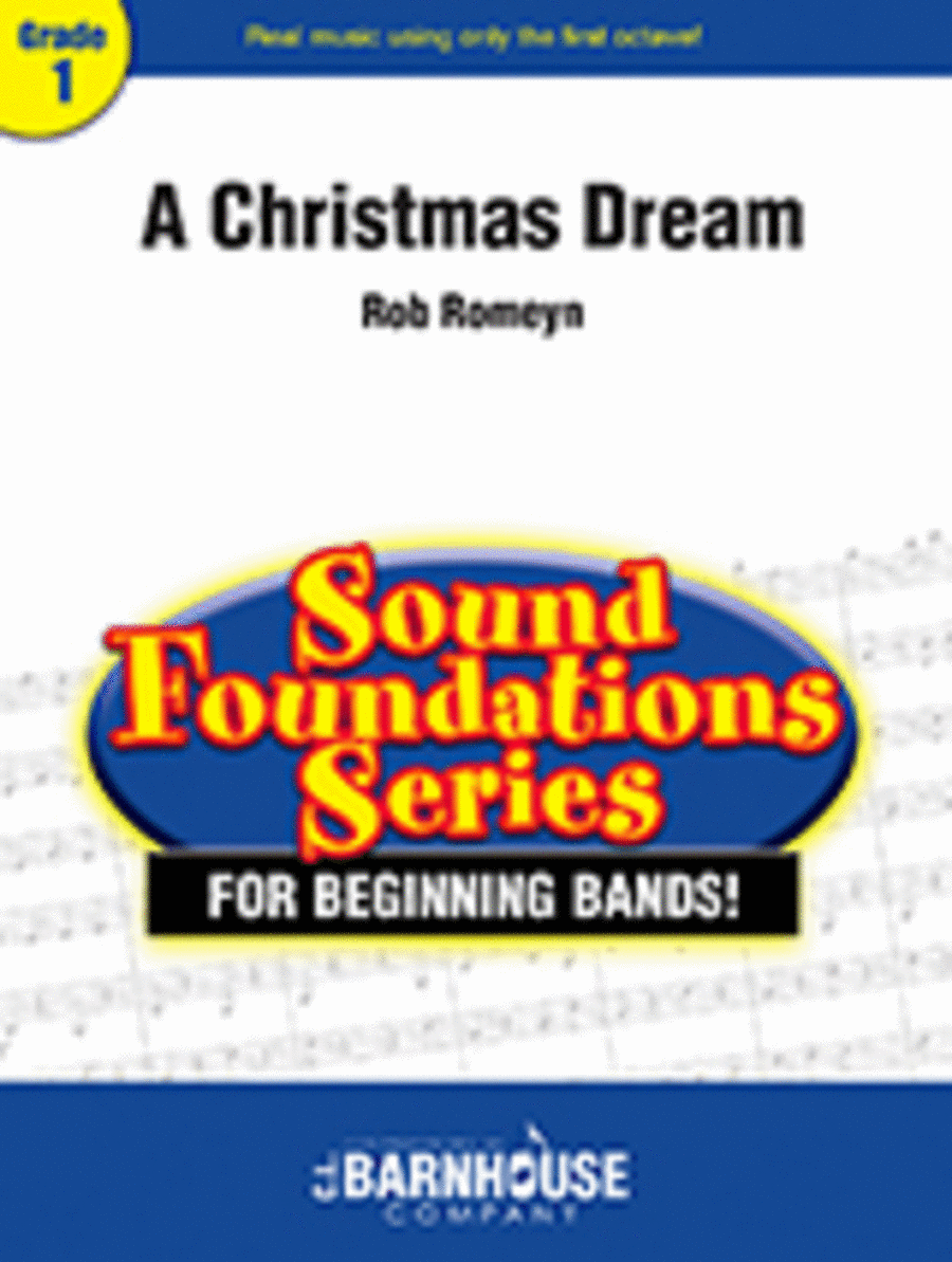 A Christmas Dream Concert Band scores gallery preview page 1
