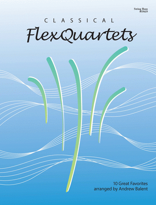 Book cover for Classical FlexQuartets - String Bass