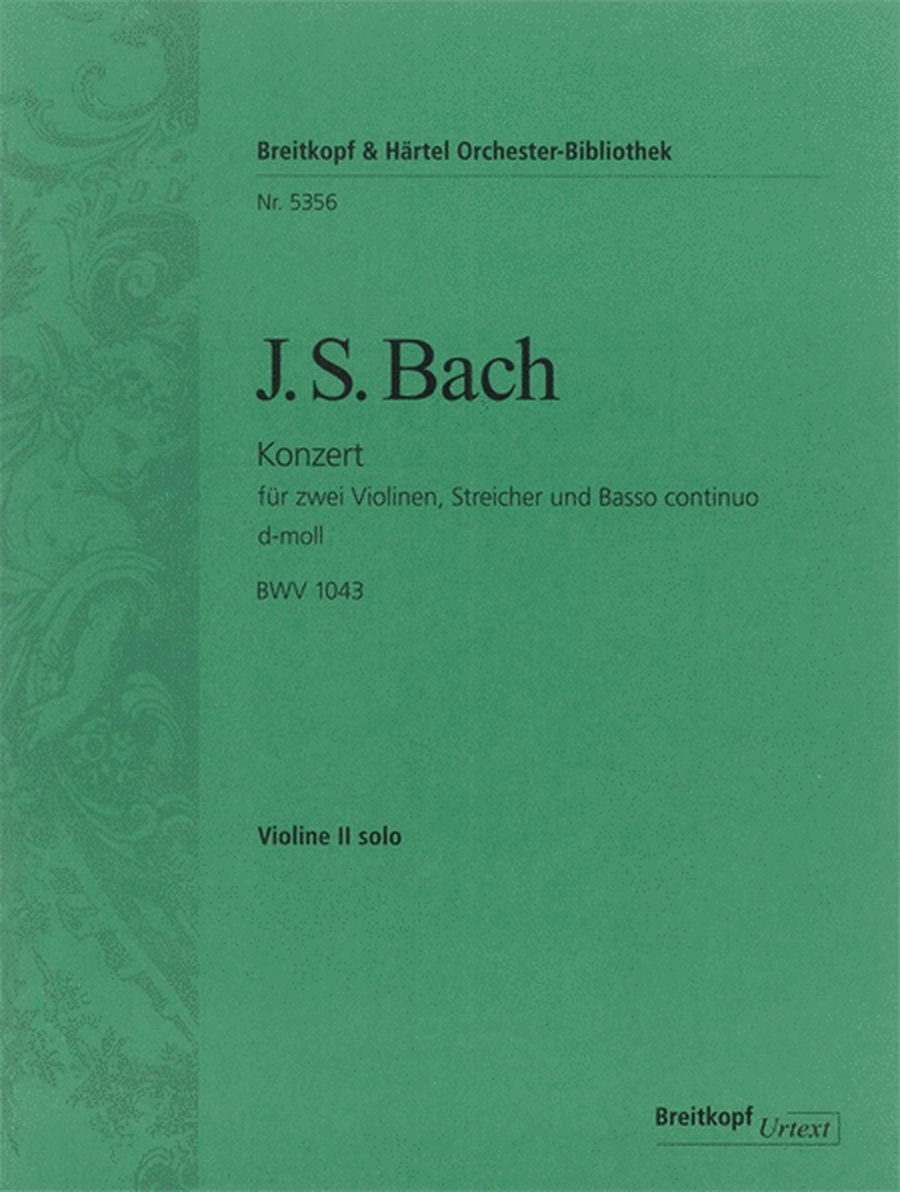 Violin Concerto in D minor BWV 1043