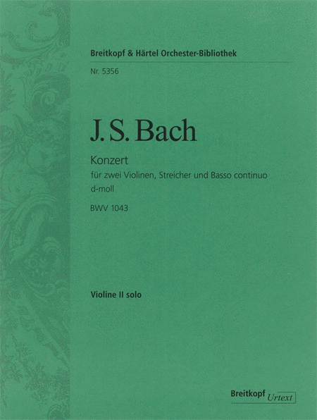 Violin Concerto in D minor BWV 1043