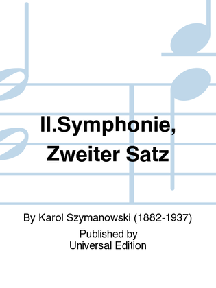 Book cover for II.Symphonie, Zweiter Satz