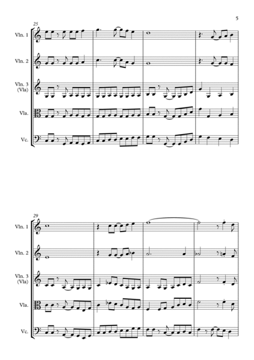 The Sloop John B (The John B Sails) - String Quartet image number null