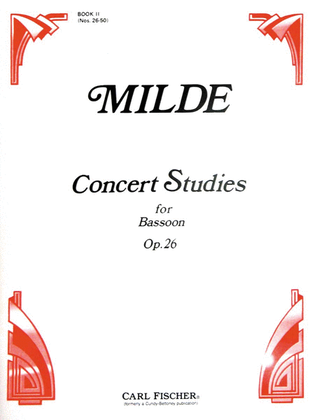 Book cover for Concert Studies