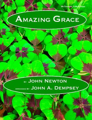 Book cover for Amazing Grace (Trio for Trumpet, Cello and Piano)