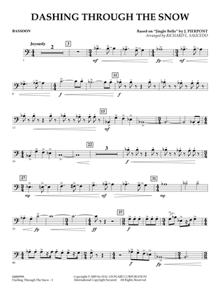 Dashing Through The Snow (based on "Jingle Bells") (arr. Richard L. Saucedo) - Bassoon