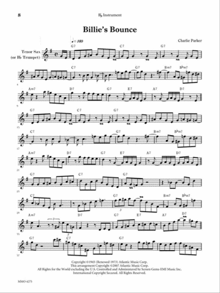 Boots Randolph – Some Favorite Songs Tenor Saxophone scores gallery preview page 4