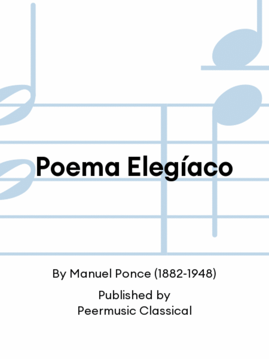 Poema Elegíaco Orchestra scores gallery preview page 1