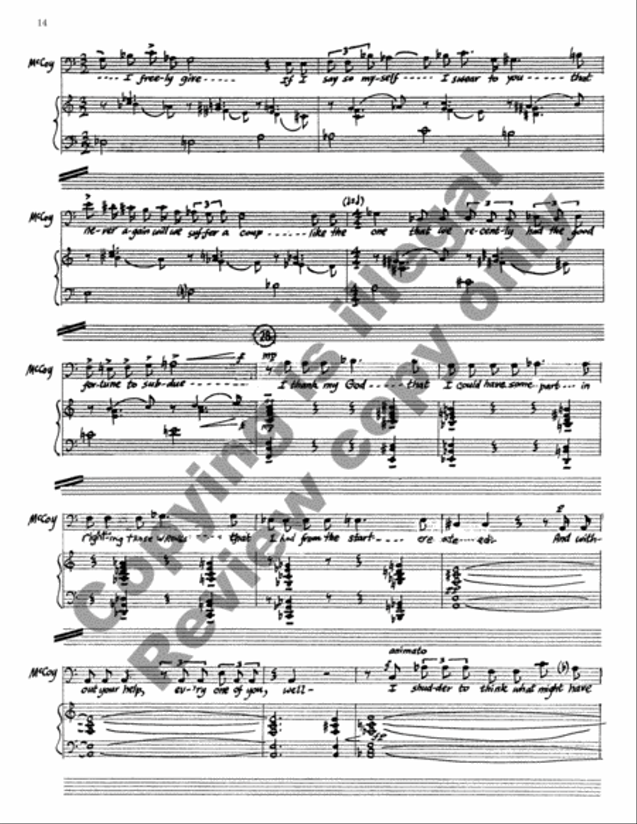 The System Choir scores gallery preview page 14