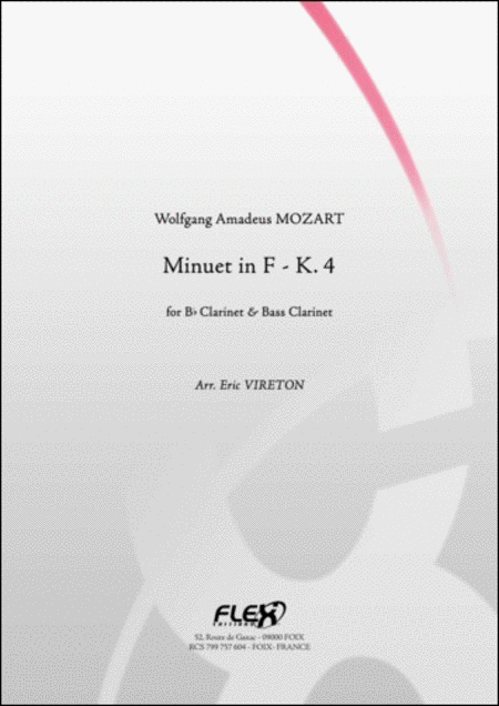 Minuet In F, K.4