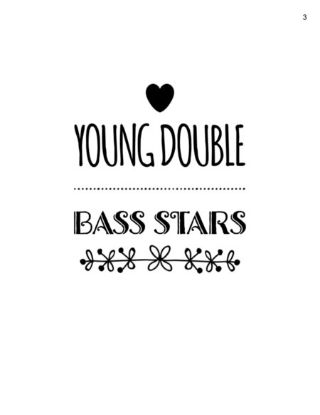 11 CHILDREN'S SONGS FOR THE YOUNG STARS ORCHESTRA: PART FOR THE DOUBLE BASS image number null