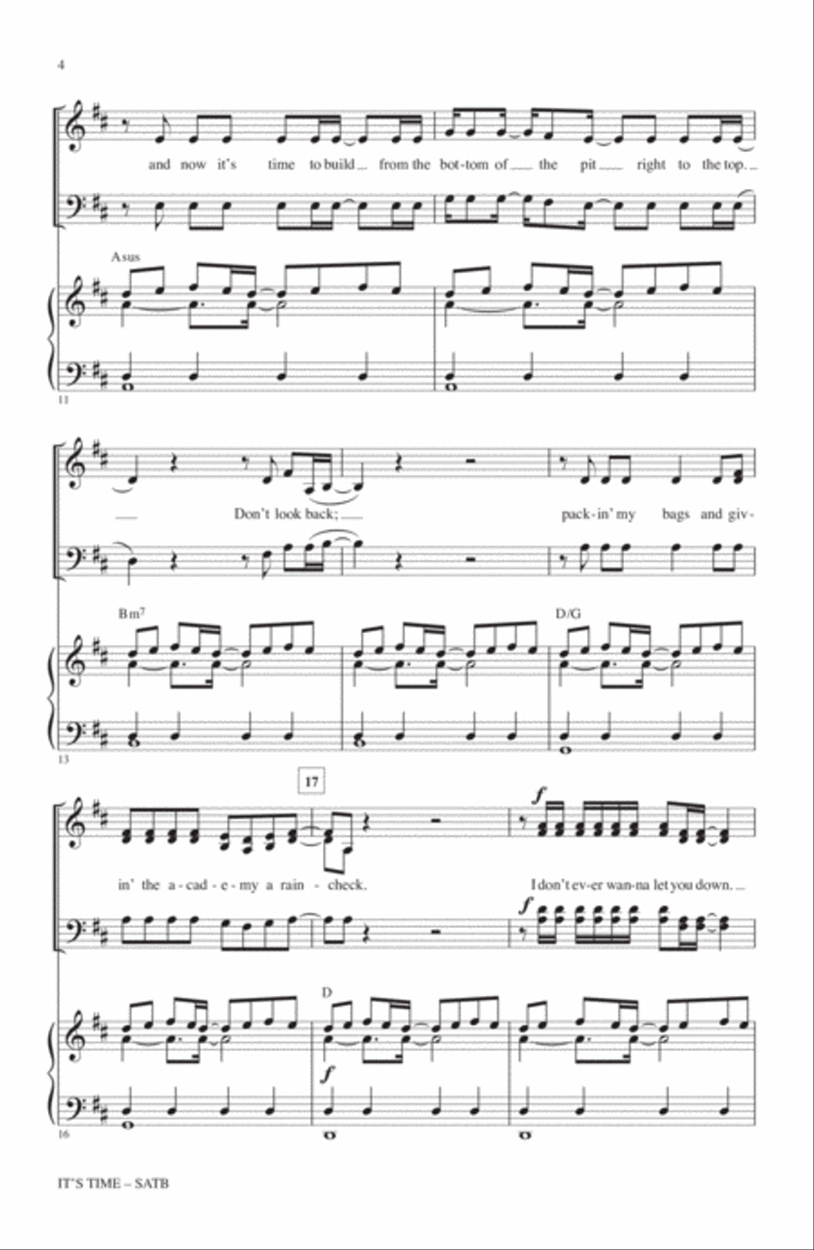 It's Time 4-Part scores gallery preview page 2