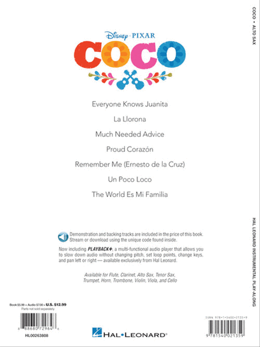 Coco Coco Alto Saxophone scores gallery preview page 4