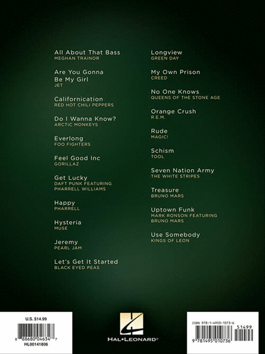 Best of Bass Tab Best of Bass Tab Bass Guitar Tablature scores gallery preview page 2