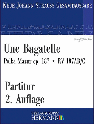 Une Bagatelle op. 187 RV 187AB/C