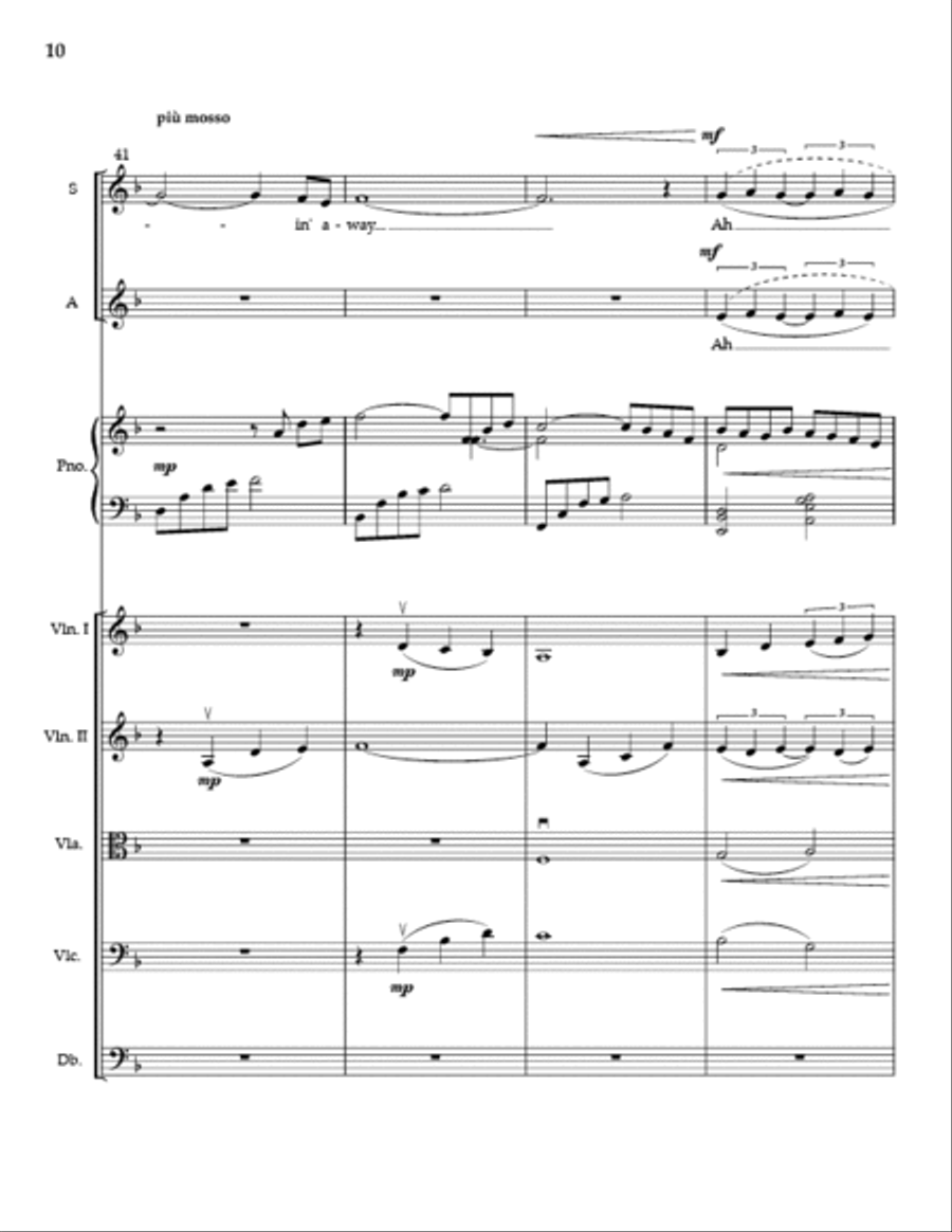 Flight (Full Score and Parts) SSA scores gallery preview page 9