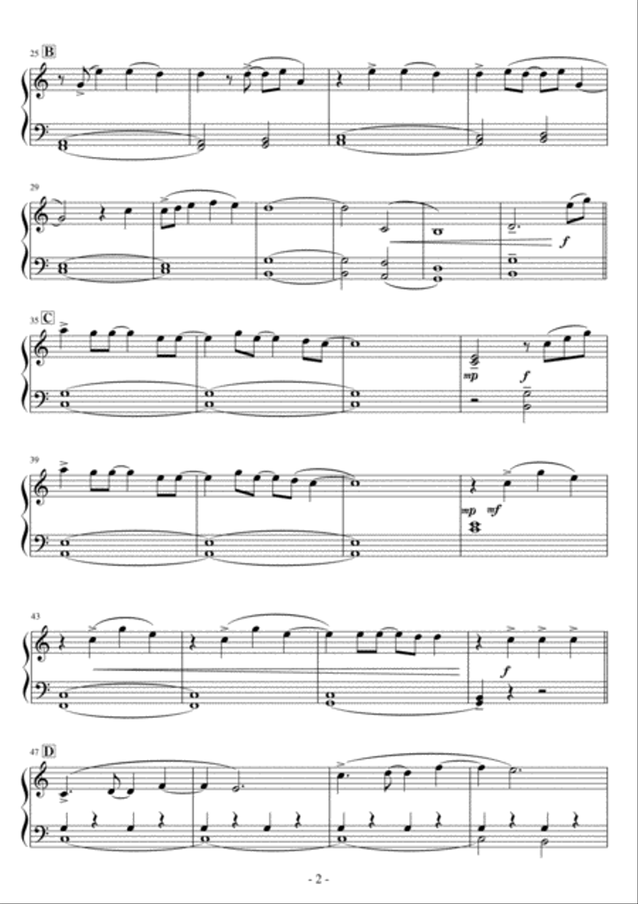 This Is Me Easy Piano scores gallery preview page 2