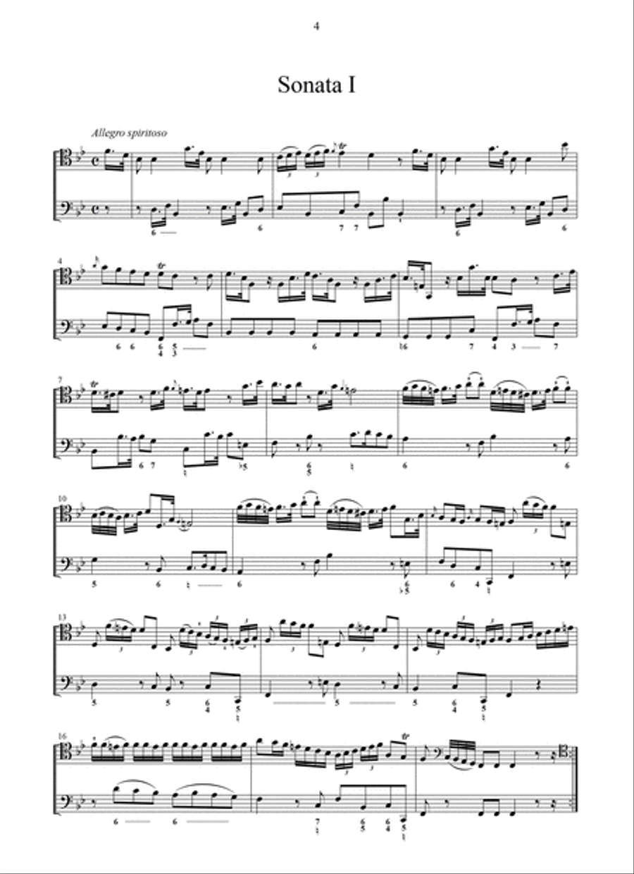 6 Sonate op.1 (London, [1768]) Cello scores gallery preview page 2