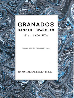 Granados Danza Espanola No.5 Andaluza Vlc/pf