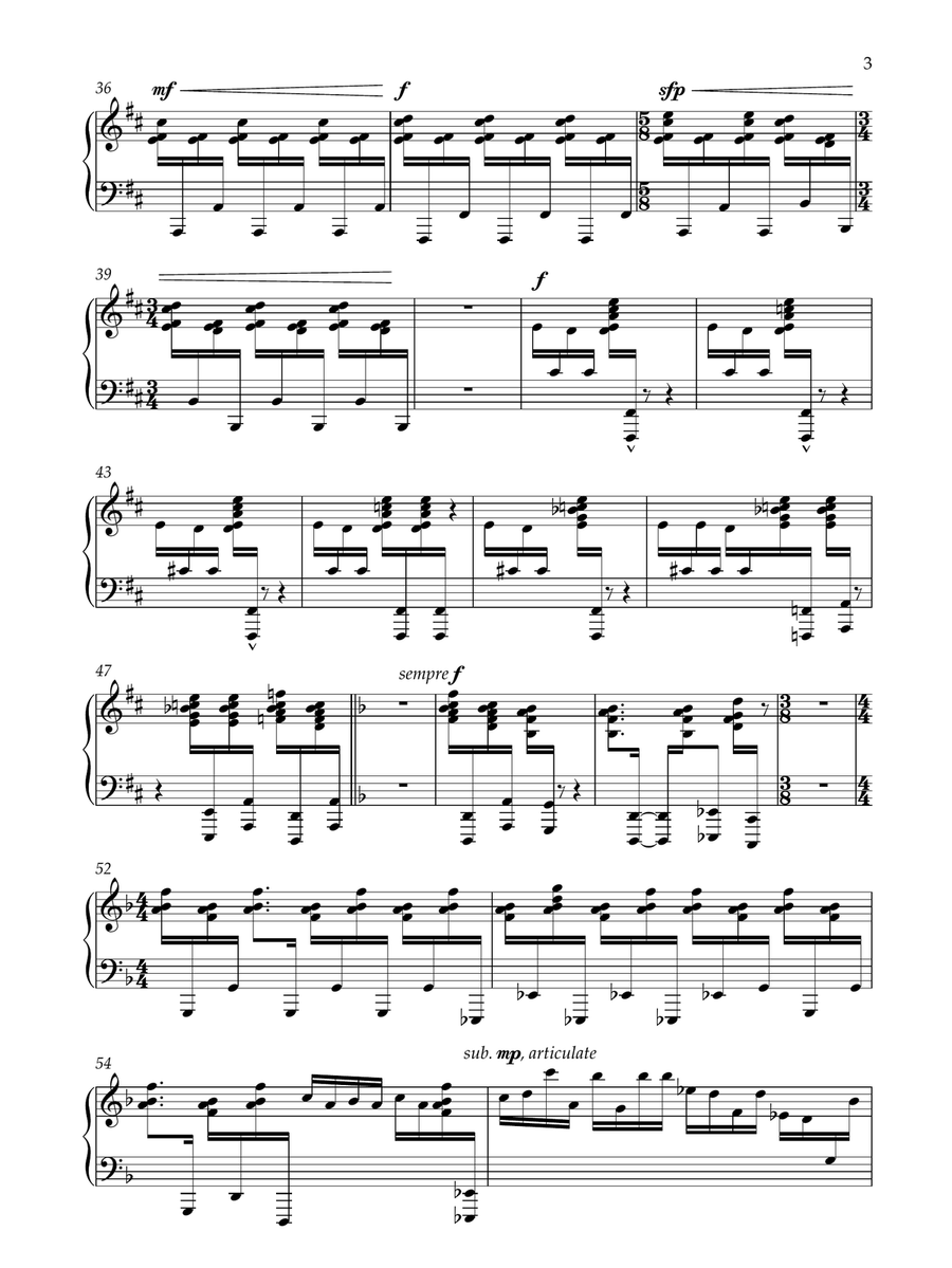 Short Stuff Piano Solo scores gallery preview page 3