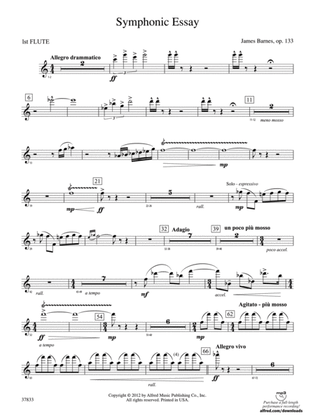 Symphonic Essay: Flute