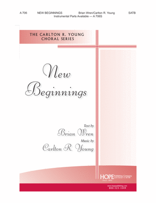 Book cover for New Beginnings-Digital Download