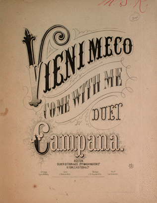 Vienimeco. Come With Me. Duet