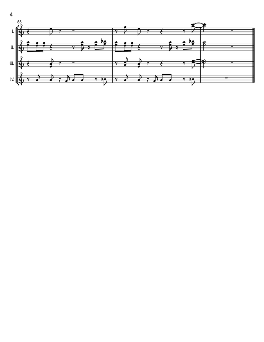Sexyback Flute Solo scores gallery preview page 4