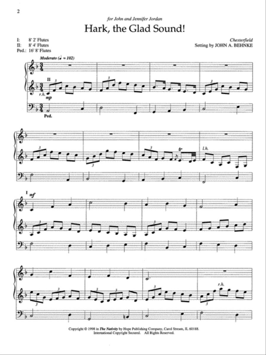 The Nativity Organ Solo scores gallery preview page 17