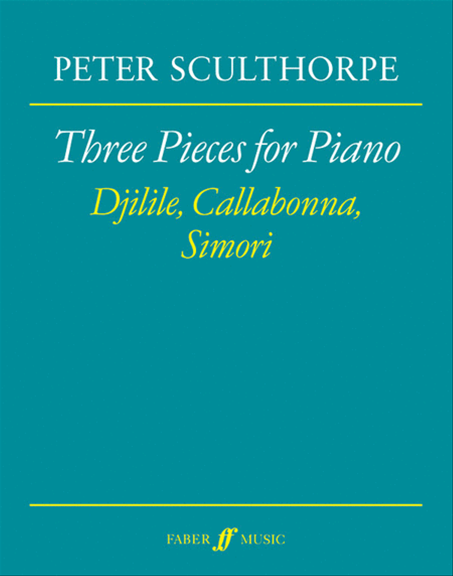 Three Pieces for Piano Piano Solo scores gallery preview page 1