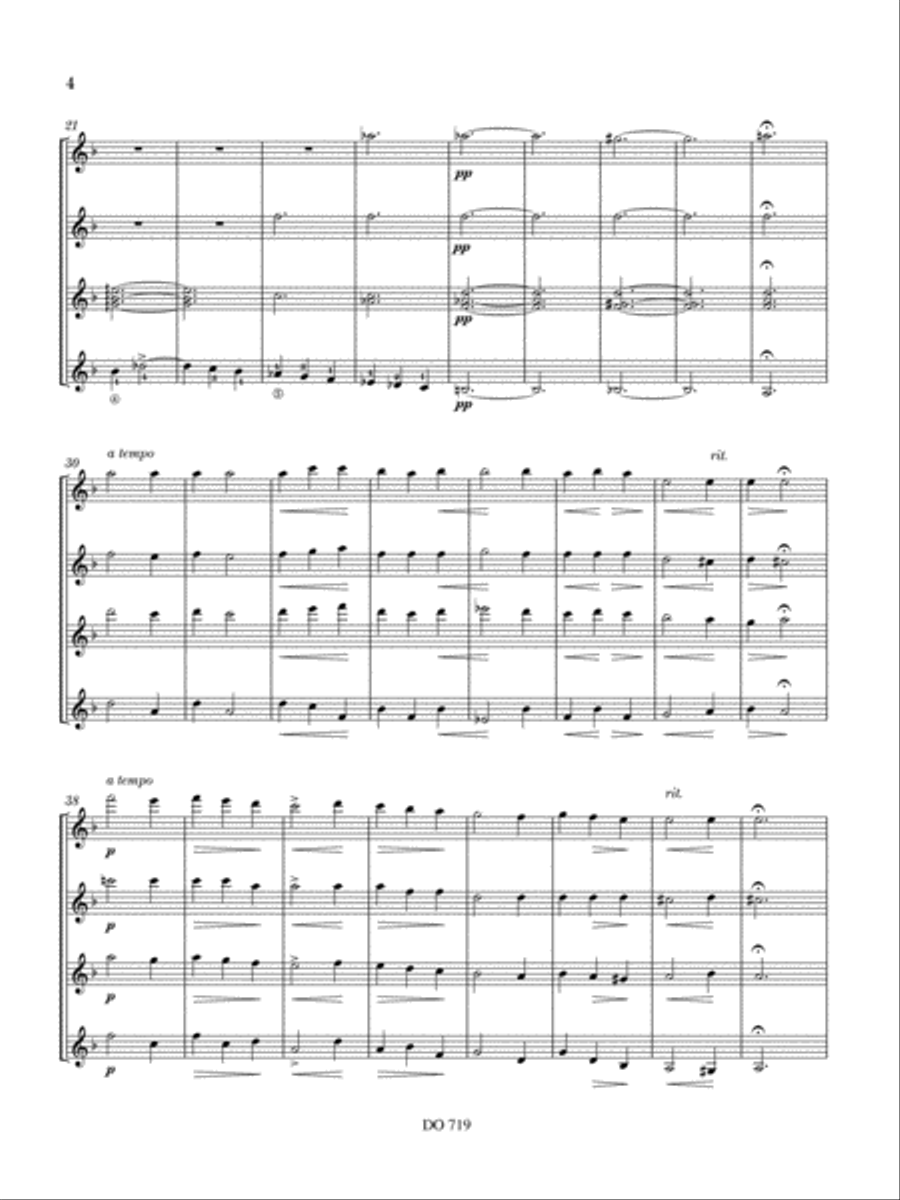 Córdoba, Op. 232 Guitar Ensemble scores gallery preview page 4