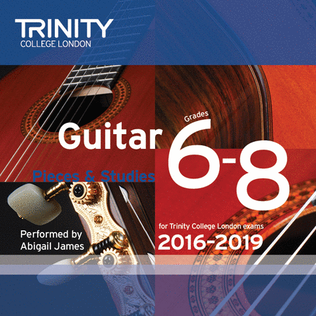 Book cover for Guitar 2016-2019 CD: Grades 6-8