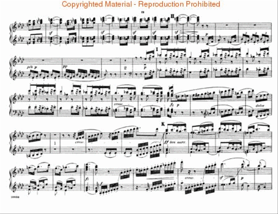 Symphony No. 5 in C minor, Op. 67 Piano Duet scores gallery preview page 4