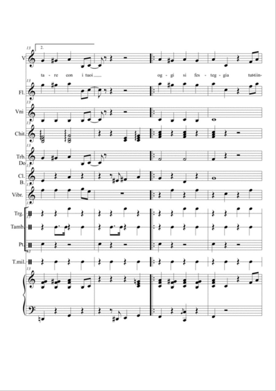 Rockin' Around The Christmas Tree Flute scores gallery preview page 4