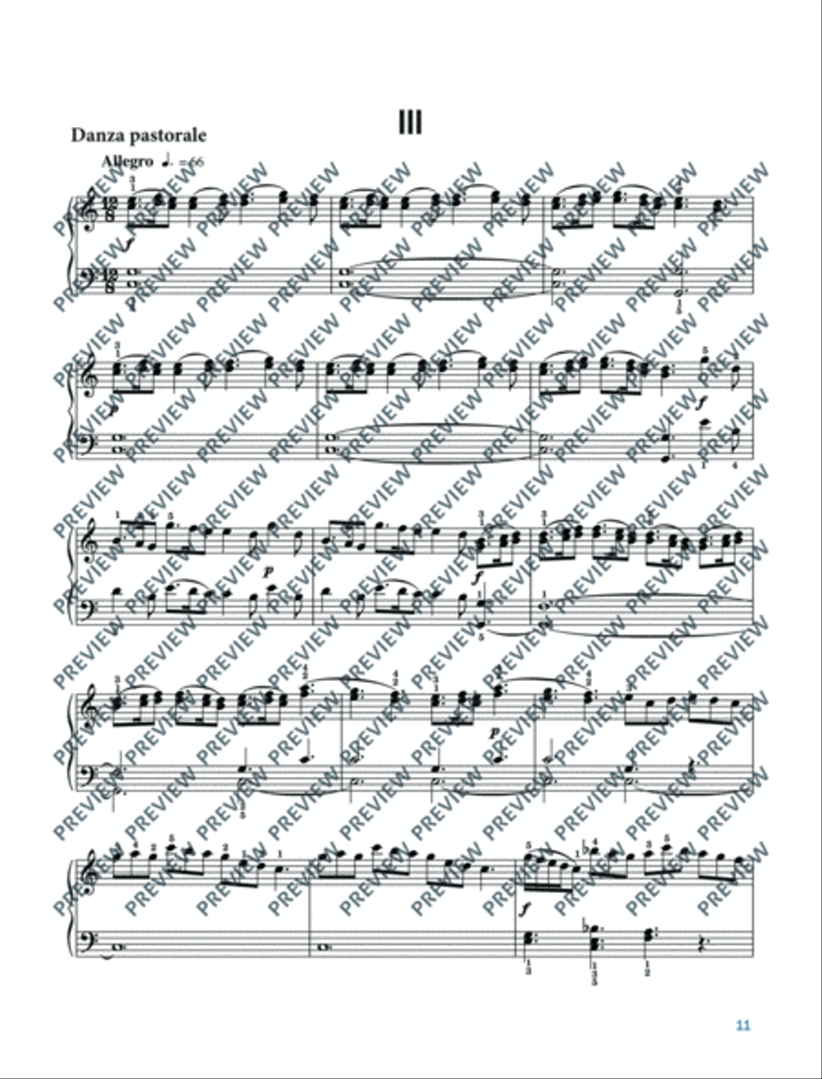 The Four Seasons Violin scores gallery preview page 12