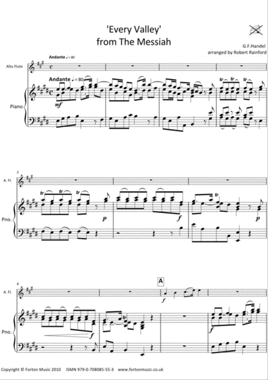 Solos for Alto Flute Book 1 Flute Solo scores gallery preview page 2