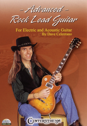 Book cover for Advanced Rock Lead Guitar Dvd