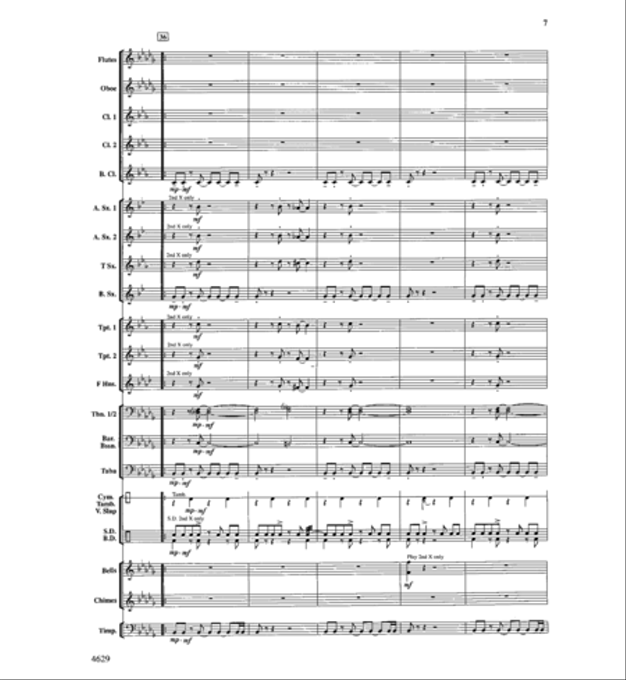 Sirocco Concert Band scores gallery preview page 8