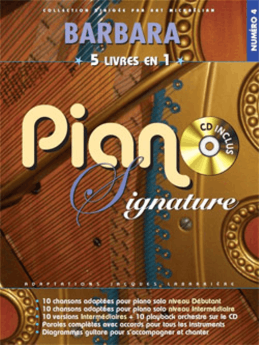 Piano signature Piano Solo scores gallery preview page 1