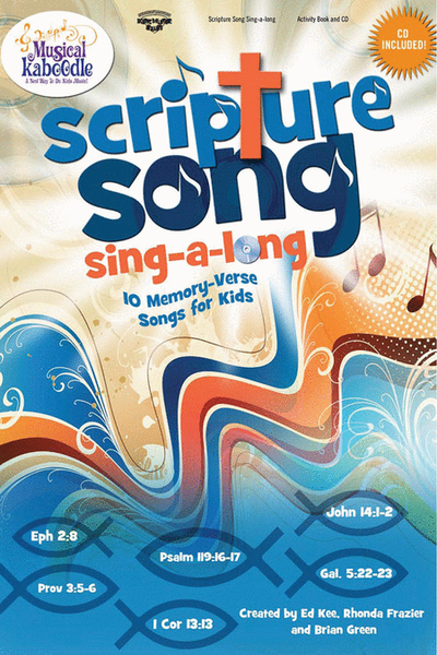 Scripture Song Sing-A-Long (Activity Book and CD) image number null