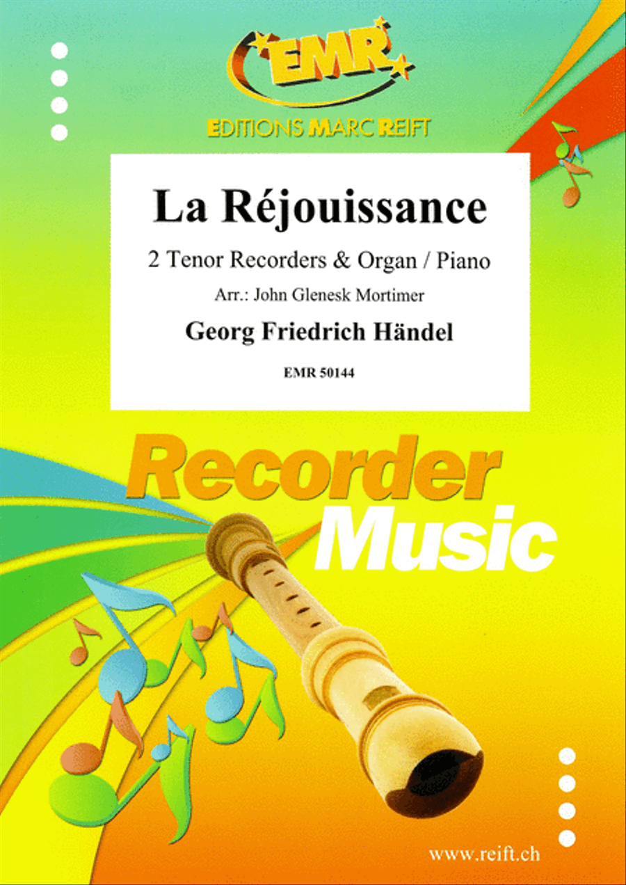 La Rejouissance Tenor Recorder scores gallery preview page 1