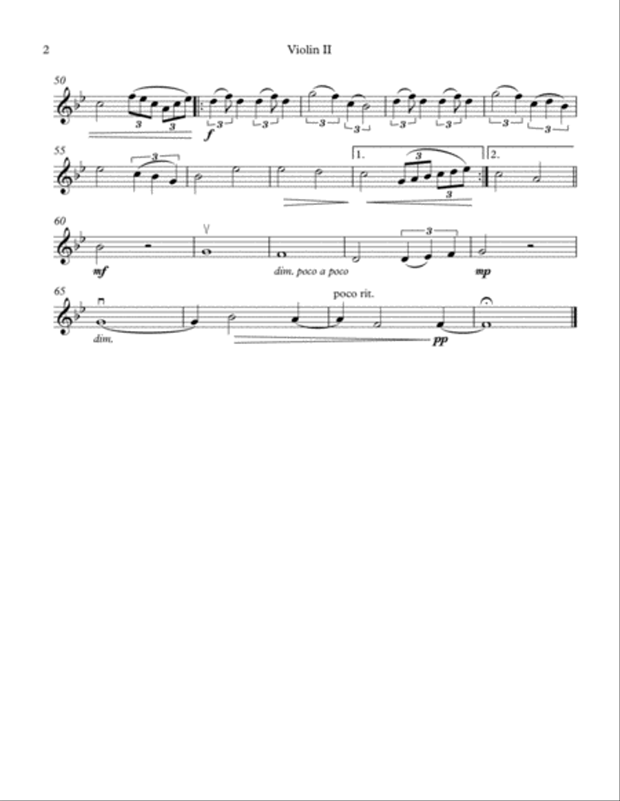 A Thousand Years String Quartet scores gallery preview page 4