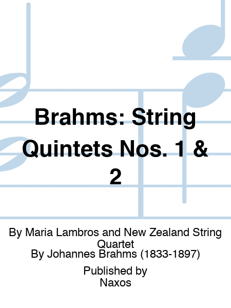 Brahms: String Quintets Nos. 1 & 2