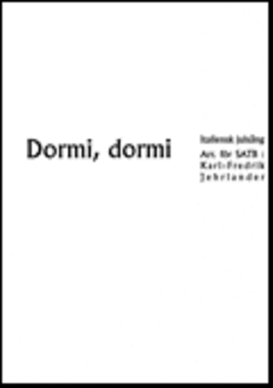 Dormi, dormi Dormi, dormi Divisi scores gallery preview page 1