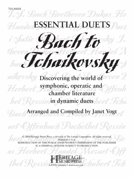 Essential Duets: Bach to Tchaikovsky